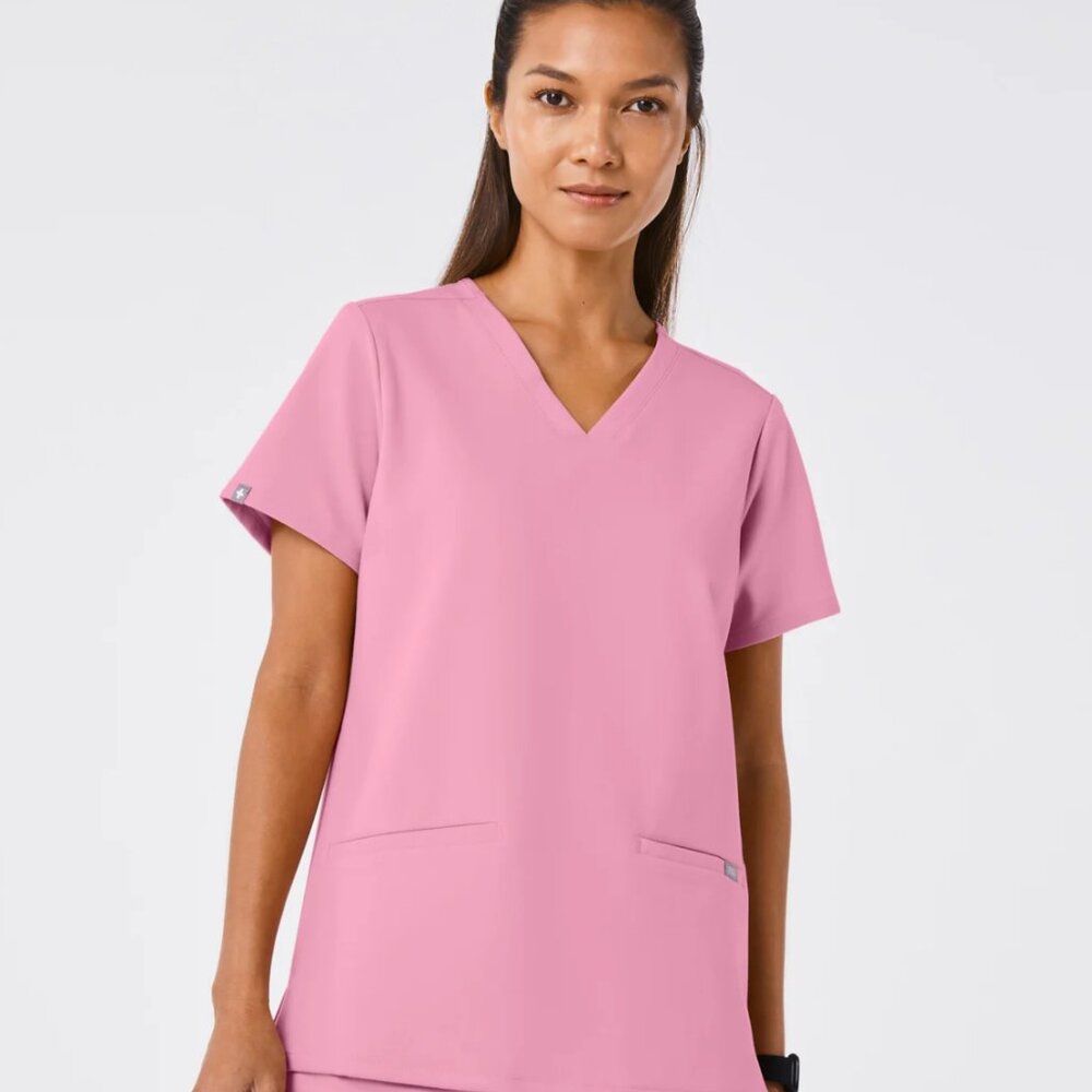 Figs Scrub Set - Lavender / Light Pink - Size Small
